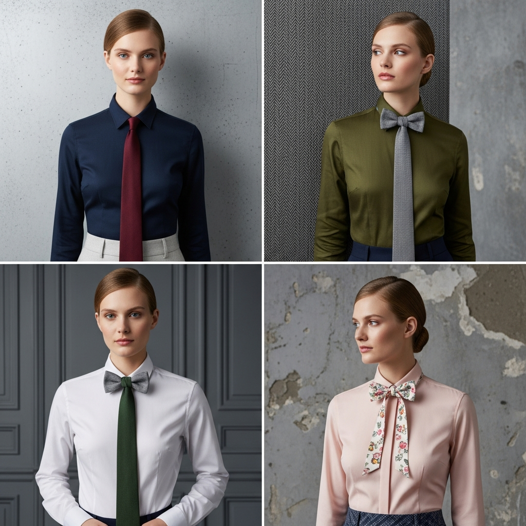 Camisa de color verde menta con cuello clásico